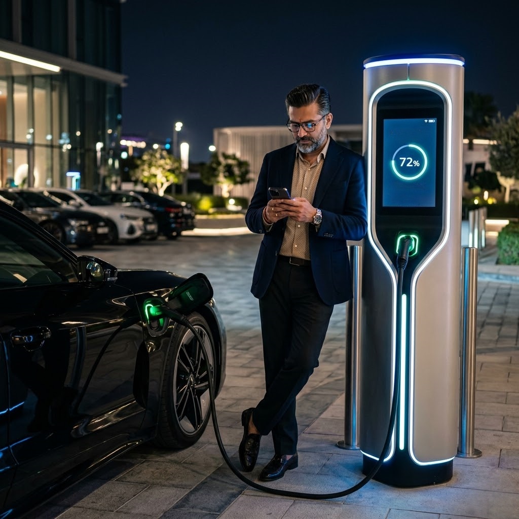Japanese EV Charger Hero